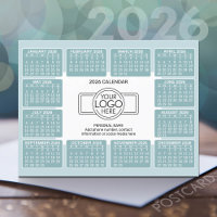 Calendar with logo Contact Information