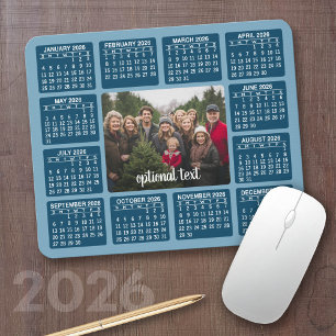 Calendar with Photo in the Centre Mouse Pad