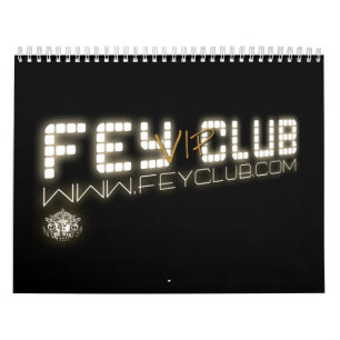 Calendario Oficial FeyClub VIP Calendar