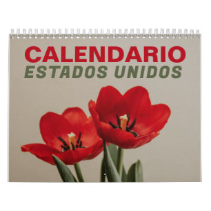 Calendario USA con Festivos   Spanish USA 2026 Calendar
