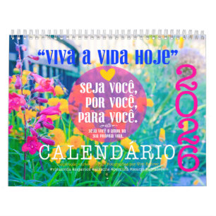 Calendário VINTE 26 :: VIVA O AMOR PRÓPRIO Calendar