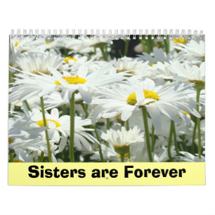 Calendars custom Sisters are Forever Holiday gifts