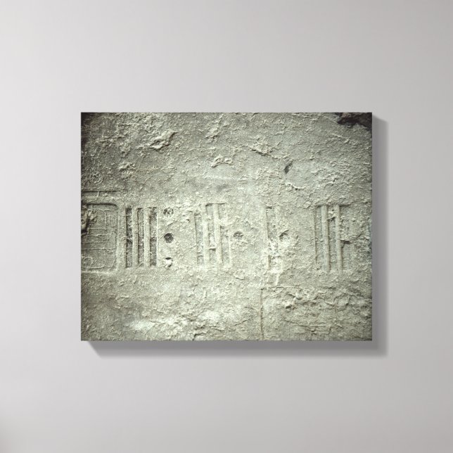 Calender Canvas Print (Front)