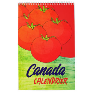 Calendrier Canada 2025 French-Canadian Calendar