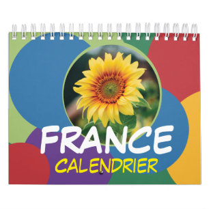 Calendrier France avec Jours Fériés   2026 Wall Calendar