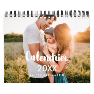 Calendrier photo 2027 calendar