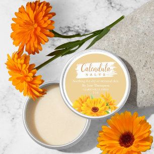 Calendula Salve / balm Label