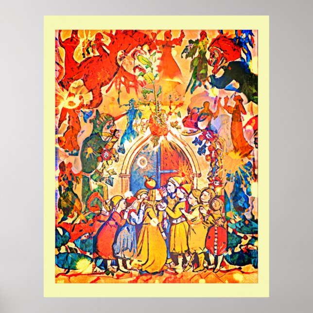 Calennig New Year Poster (Front)