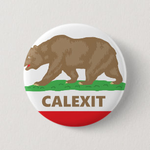 Calexit 6 Cm Round Badge
