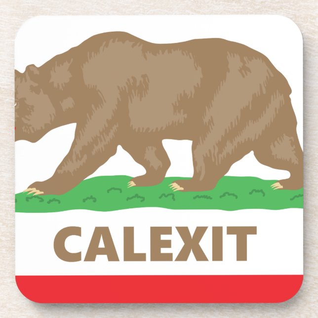 Calexit Coaster (Front)