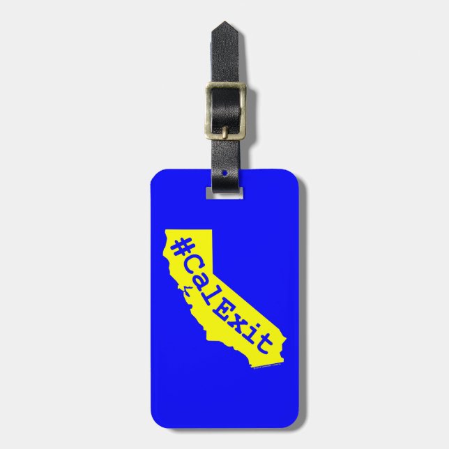 CalExit Luggage Tag (Front Vertical)
