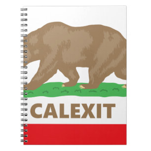 Calexit Spiral Notebook