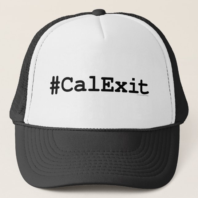 CalExit Trucker Hat (Front)