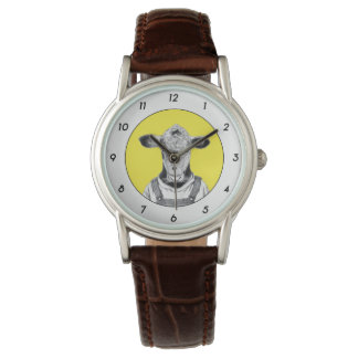 Calf in Dungaree Coat (Retro Yellow) W2 Watch