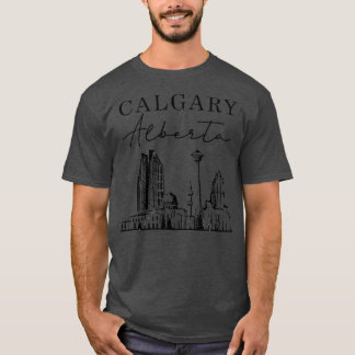 Calgary Alberta Calgary Travelling Vacation Canada T-Shirt