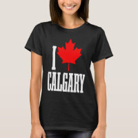 Calgary Alberta Canada Maple Leaf Canadian Flag Pr