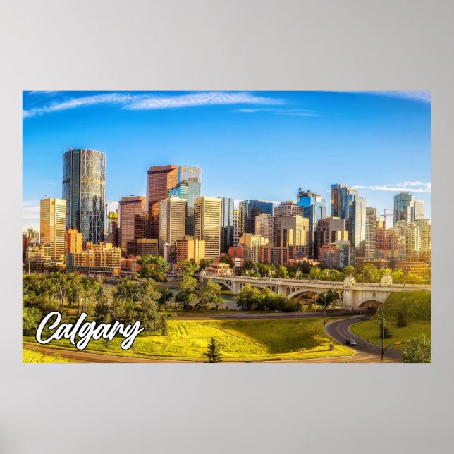 Calgary, Alberta, Canada Poster (Front)