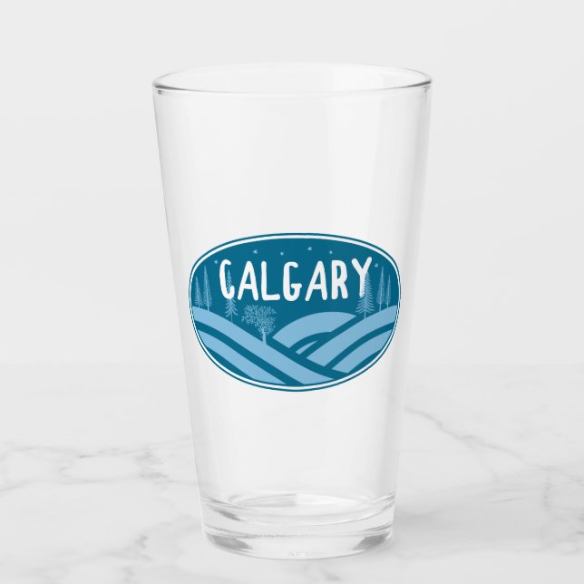 Calgary Alberta Outdoors Glass (Front)