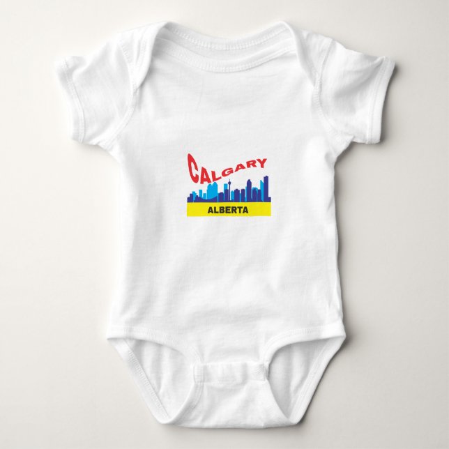 Calgary Baby Bodysuit (Front)