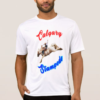 Calgary Canada Horses July Riders Calgary Stampede T-Shirt