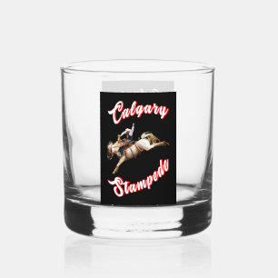Calgary Canada Hourse July Riders Calgary Stampede Whiskey Glass
