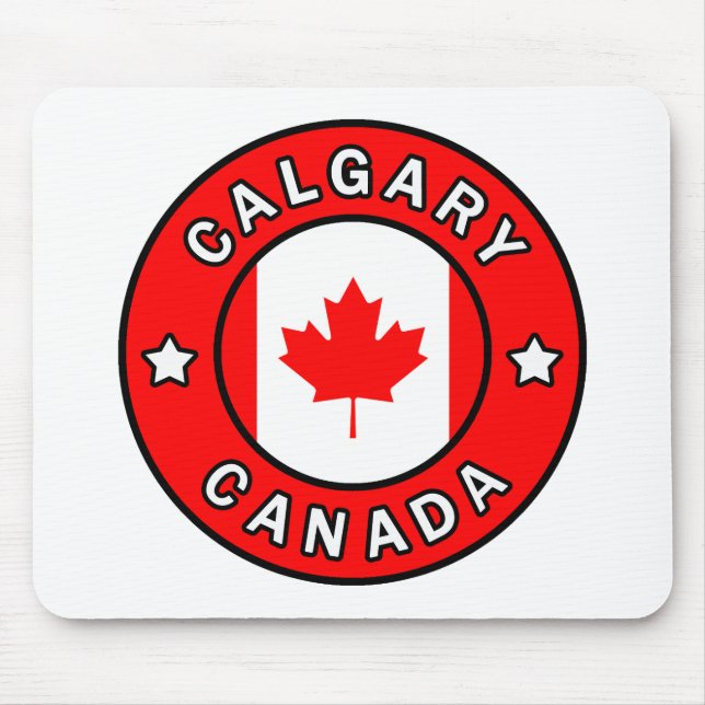 Calgary Canada Mouse Pad (Front)
