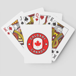 Calgary Canada Playing Cards
