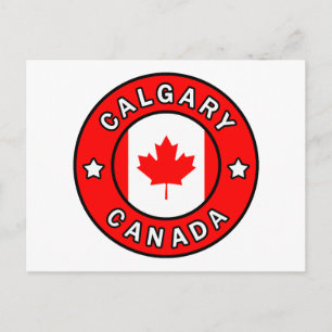 Calgary Canada Postcard