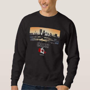 calgary canada Skyline Vacation Souvenir city Sweatshirt
