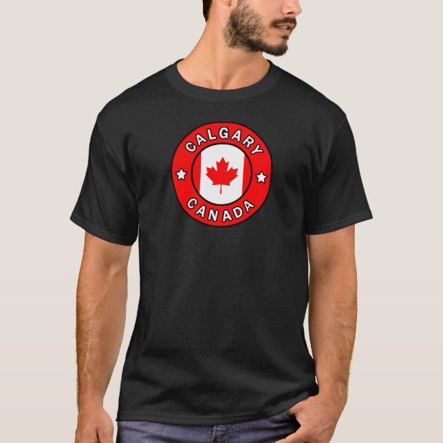 Calgary Canada T-Shirt (Front)
