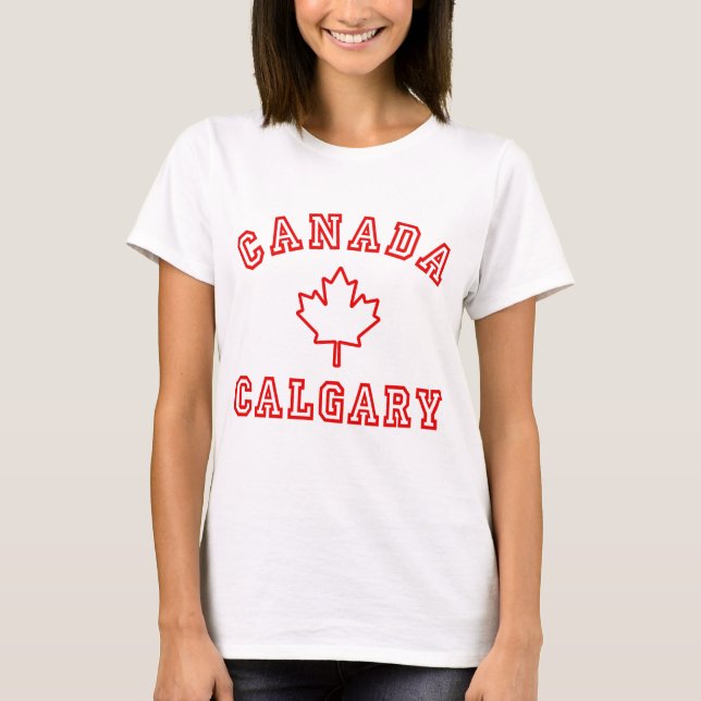 Calgary Canada T-Shirt (Front)