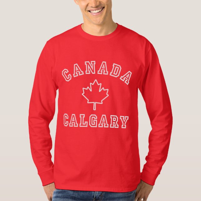 Calgary Canada T-Shirt (Front)
