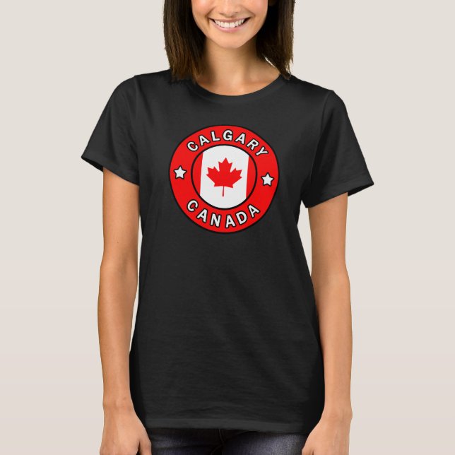 Calgary Canada T-Shirt (Front)