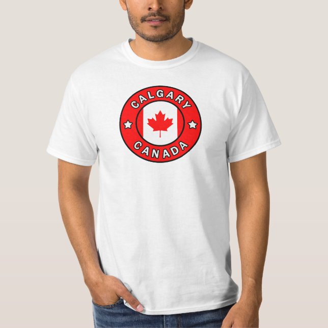 Calgary Canada T-Shirt (Front)