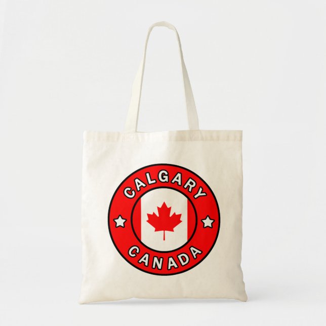 Calgary Canada Tote Bag (Front)