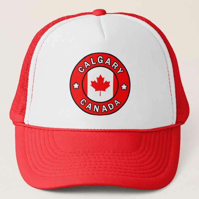 Calgary Canada Trucker Hat (Front)