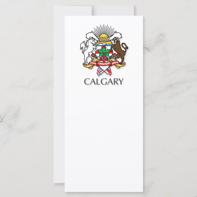 Calgary coat of arms (Front)