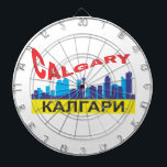 Calgary cyrillic dartboard<br><div class="desc">Calgary cyrillic</div>