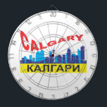 Calgary cyrillic dartboard<br><div class="desc">Calgary cyrillic</div>