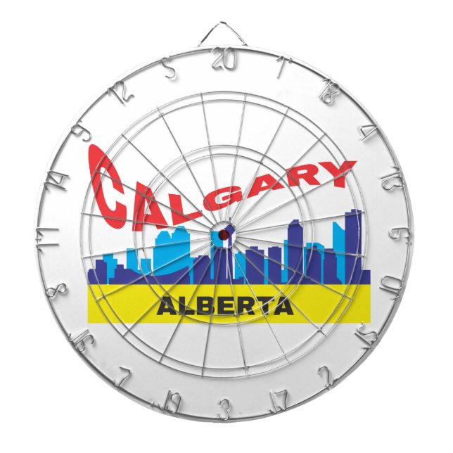 Calgary Dartboard (Front)