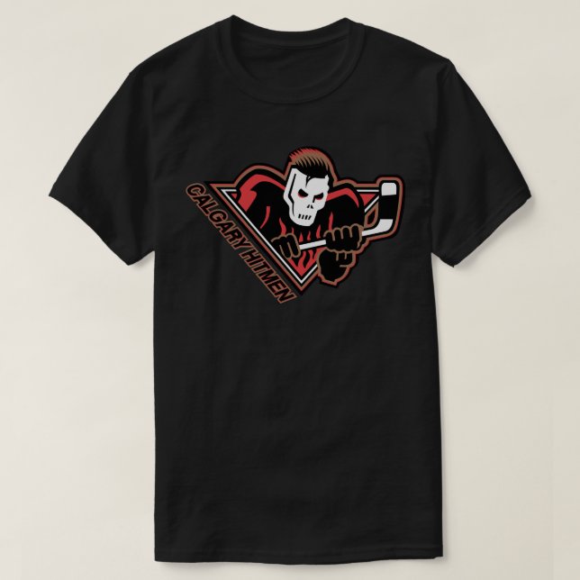 Calgary Hitmen Classic T Shirt (Design Front)