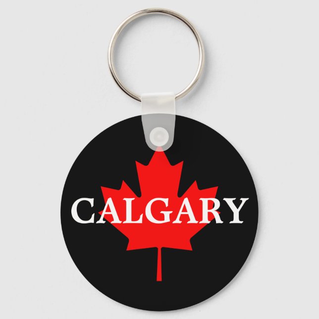 Calgary Key Ring (Front)