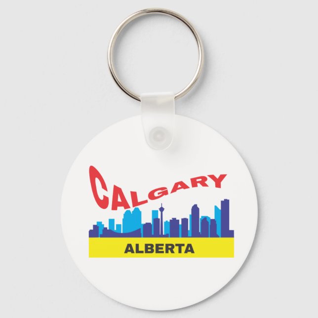 Calgary Key Ring (Front)