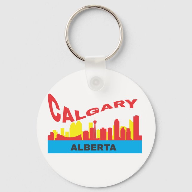 Calgary Key Ring (Front)