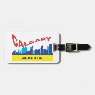 Calgary Luggage Tag