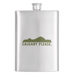 Calgary Please Hip Flask