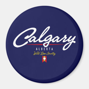 Calgary Script Magnet