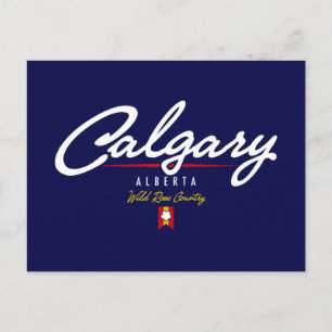 Calgary Script Postcard
