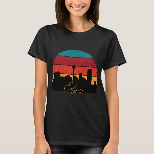 Calgary Silhouette T-Shirt (Front)