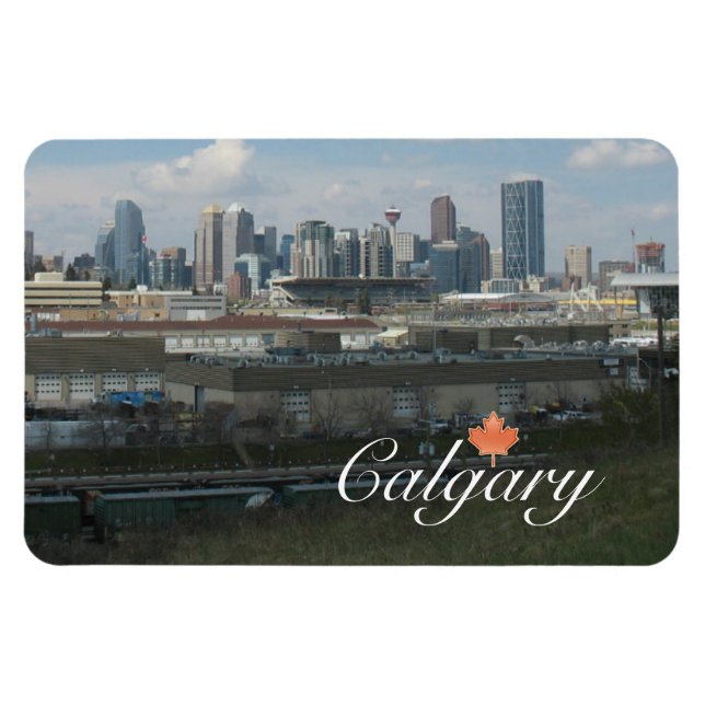 Calgary Souvenir Magnet (Horizontal)